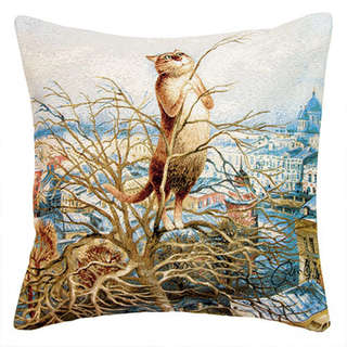 Наволочка декоративная 'Питерские коты, Господи, это Я!' 45х4...