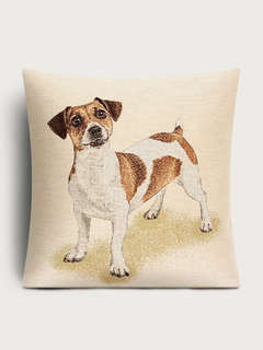 Наволочка декоративная 'Породы собак, Джек Рассел' 45х45 см, ...