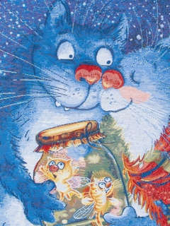 Наволочка декоративная 'Рина Зенюк, Подарок' 45х45 см, гобелен, Le Gobelin 4