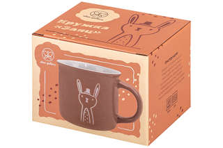 Кружка 400 мл 'Заяц', фарфор, Elan Gallery 7