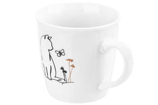 Кружка 340 мл 'Кот и Бабочка', фарфор, Elan Gallery 4