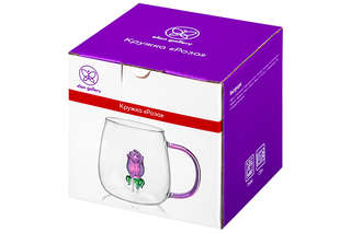 Кружка 'Роза' 450 мл, фарфор, Elan Gallery 7