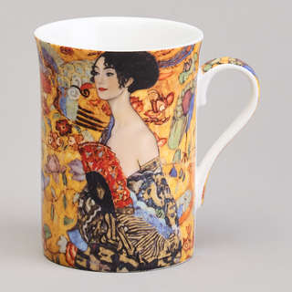 Кружка 'Дама с веером' (Г. Климт) 300 мл, Lefard арт.104-1031