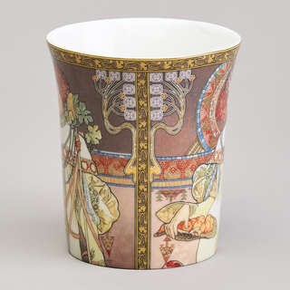 Кружка 'Времена Года' (А. Муха) 420 мл, Lefard арт.104-1036 2