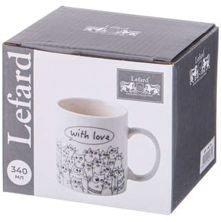 Кружка 'Котомания' 340 мл, Lefard, арт.260-761 6
