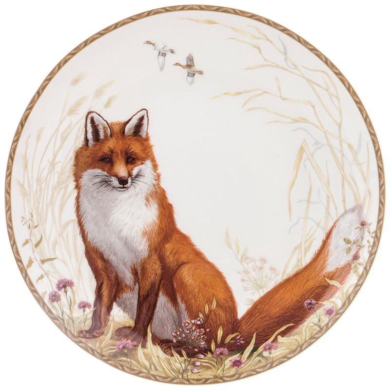 Тарелка закусочная 'Охота' 20.5 см, Lefard