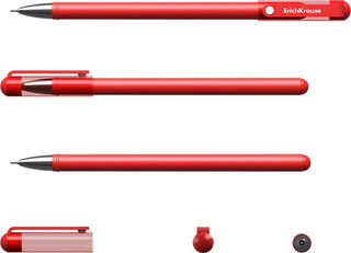 Ручка гелевая ErichKrause G-Soft, цвет чернил красный 2