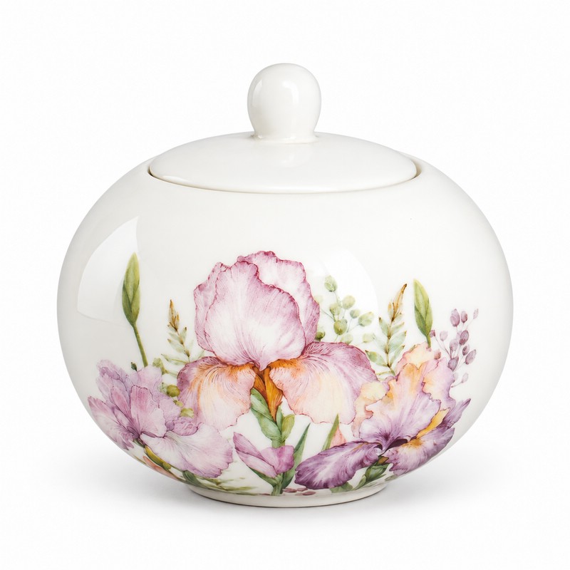 Сахарница 'Ирисы' (Irises) 475 мл, Lefard, арт.425-154