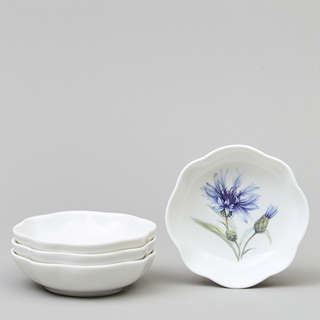 Набор из 4-х розеток 'Васильки' 10 см, Lefard, арт.760-836