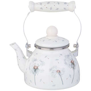 Чайник 'Dandelion' эмалированный со съемным фильтром, 1000 мл...
