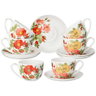 Чайный набор на 6 персон 'Fruit Basket' 12 предметов, 330 мл,...