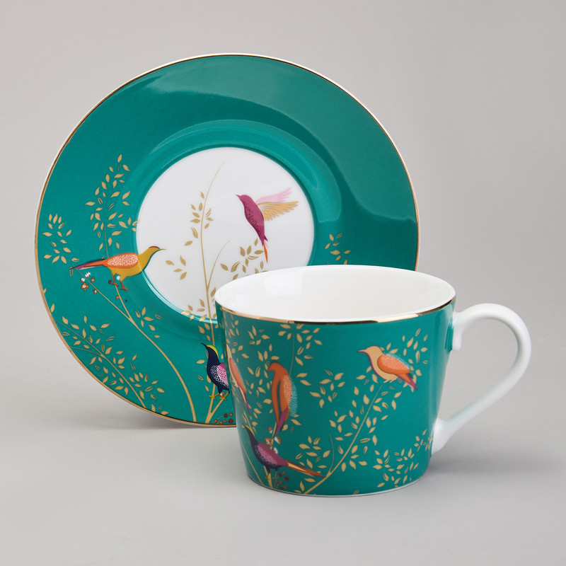 Чайная пара 'Golden Birds' 220 мл, Lefard, арт.419-125