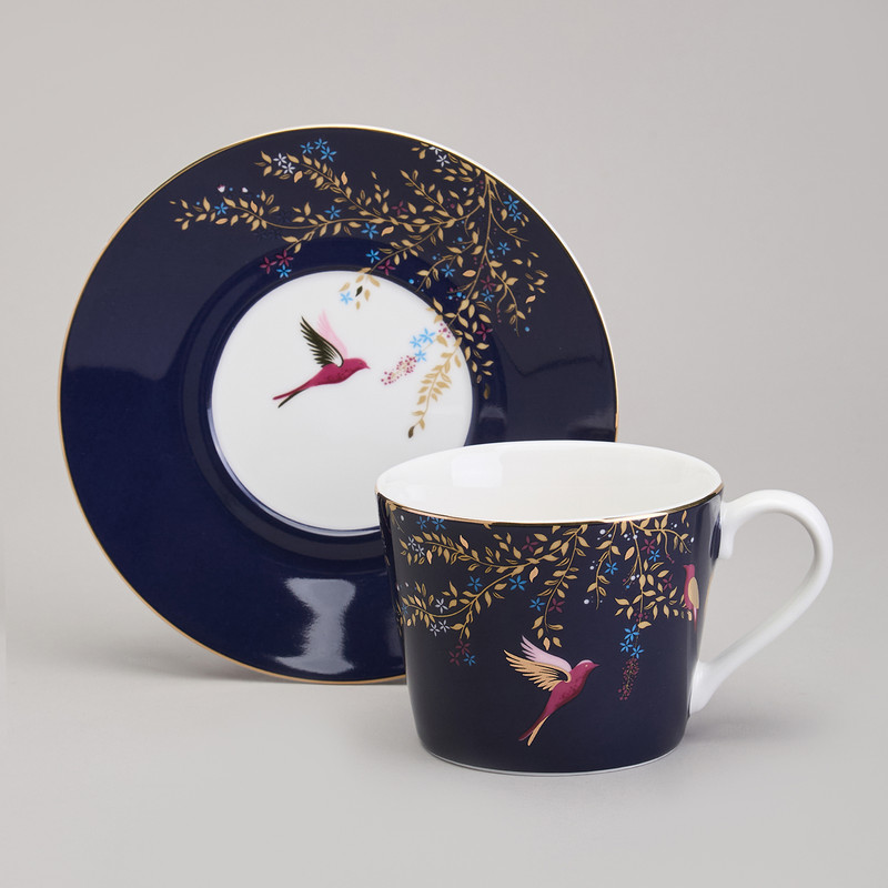 Чайная пара 'Golden Birds' 220 мл, Lefard, арт.419-127