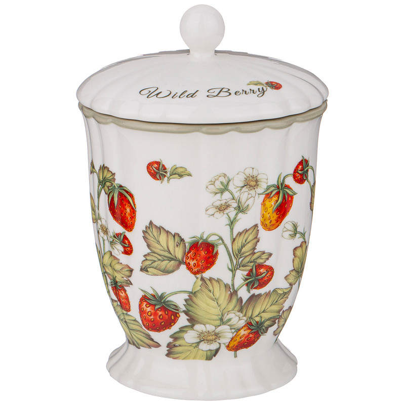 Банка с крышкой 'Земляника' 600 мл, Lefard, арт.85-1904