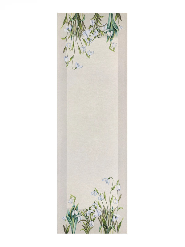 Дорожка для стола 'Поднежники' 44х140 см, гобелен, Le Gobelin