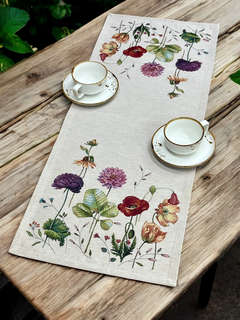 Дорожка для стола 'Акварельные маки' 40х100 см, гобелен, Le G...