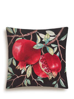 Наволочка декоративная 'Гранат' (темный фон) 45х45 см, гобеле...