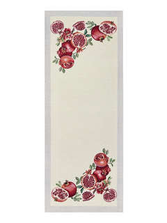Дорожка для стола 'Гранаты' 44х140 см, гобелен, Le Gobelin