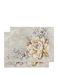 Комплект из 2-х салфеток 'Желтый пион' 35х45 см, гобелен, Le ...