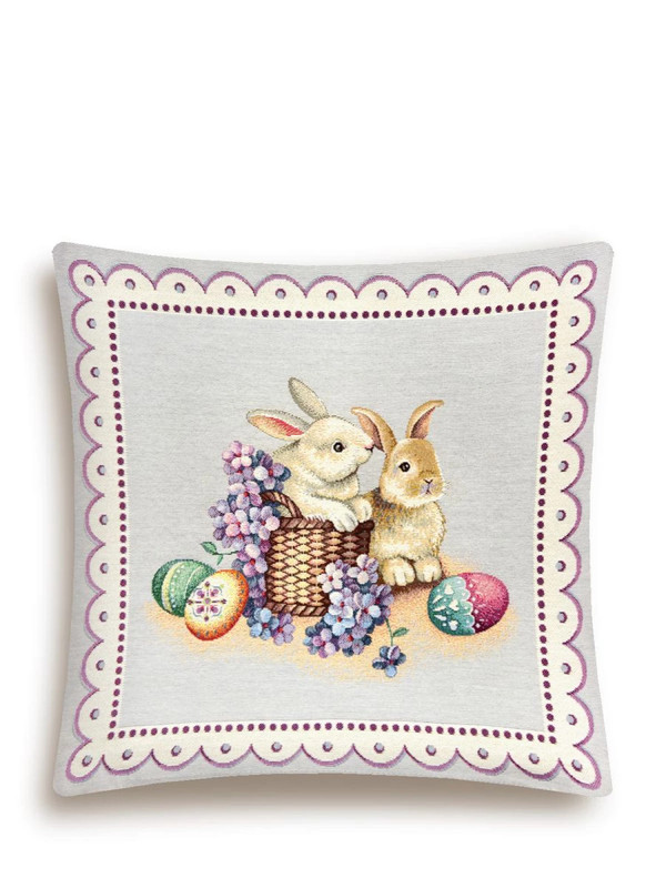 Наволочка декоративная 'Лавандово-сиреневое настроение' 45х45 см, гобелен, Le Gobelin