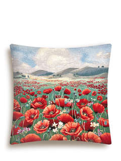 Наволочка декоративная 'Маковое поле' 45х45 см, гобелен, Le G...