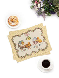 Комплект из 2-х салфеток 'Мои любимые незабудки' 35х45 см, го...