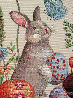 Дорожка для стола 'Пасхальные первоцветы' 44х140 см, гобелен, Le Gobelin 3