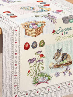 Дорожка для стола 'Пасхальный мотив' 40х100 см, гобелен, Le Gobelin 2
