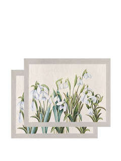 Комплект из 2-х салфеток 'Подснежники' 35х45 см, гобелен, Le ...