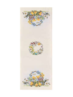 Дорожка для стола 'Цыплята и фиалки' 40х100 см, гобелен, Le G...