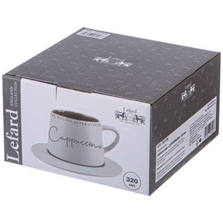 Чайная пара 'Кофемания' 320 мл, Lefard, арт.756-458 5