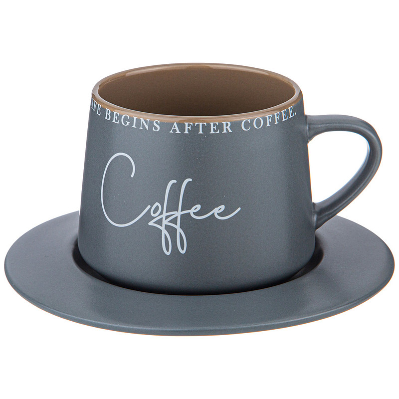 Чайная пара 'Кофемания' 320 мл, Lefard, арт.756-459