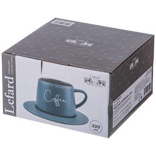 Чайная пара 'Кофемания' 320 мл, Lefard, арт.756-459 5