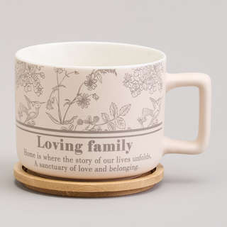 Кружка 'Sweet Home' 400 мл, бамбуковая крышка, Lefard, арт.756-476 5