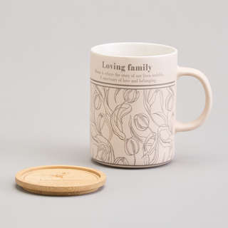 Кружка 'Sweet Home' 400 мл, бамбуковая крышка, Lefard, арт.756-479 2