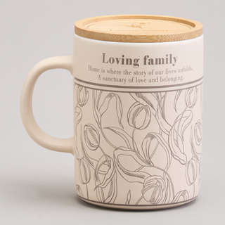 Кружка 'Sweet Home' 400 мл, бамбуковая крышка, Lefard, арт.756-479 3