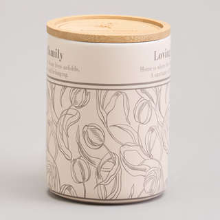 Кружка 'Sweet Home' 400 мл, бамбуковая крышка, Lefard, арт.756-479 4