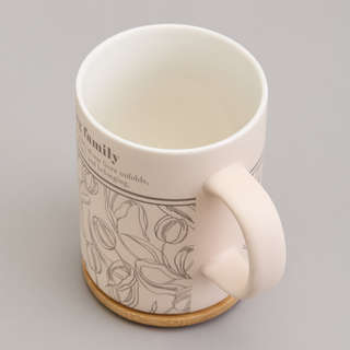 Кружка 'Sweet Home' 400 мл, бамбуковая крышка, Lefard, арт.756-479 6