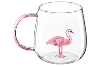 Кружка 450 мл 'Crystal glass' (фламинго), Elan Gallery 3