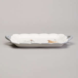 Блюдо прямоугольное с ручками, 23.5х14 см, Lefard 'Funny Hens' 3