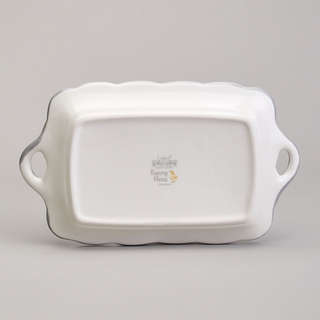 Блюдо прямоугольное с ручками, 23.5х14 см, Lefard 'Funny Hens' 4