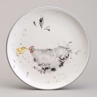 Тарелка закусочная 21 см, Lefard 'Funny Hens'