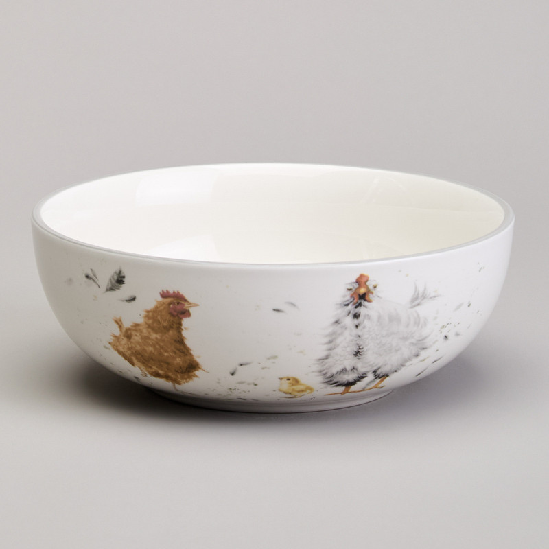 Салатник 650 мл, Lefard 'Funny Hens'