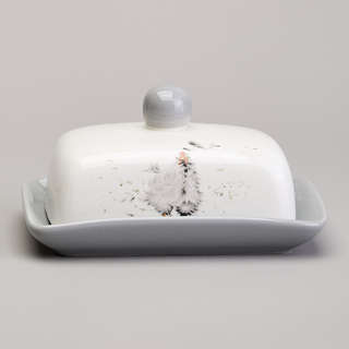 Масленка 17х12х8.5 см, Lefard 'Funny Hens' 2