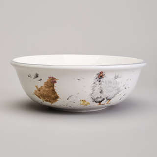 Салатник 1200 мл, Lefard 'Funny Hens' 4