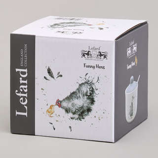 Сахарница с ложкой 300 мл, Lefard 'Funny Hens' 6