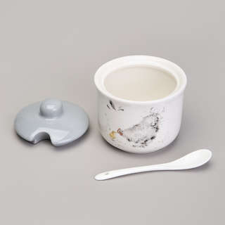 Сахарница с ложкой 300 мл, Lefard 'Funny Hens' 4