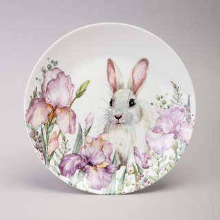 Тарелка закусочная 'Ирисы' (Irises) 20.5 см, Lefard арт.425-140 1