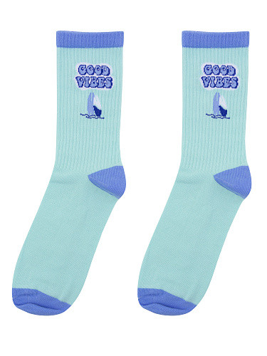 Носки 'Good vibes', размер 38-40, артикул KW009-001139