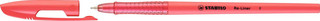 STABILO Ручка шариковая Re-liner 868 F красная, цвет красный